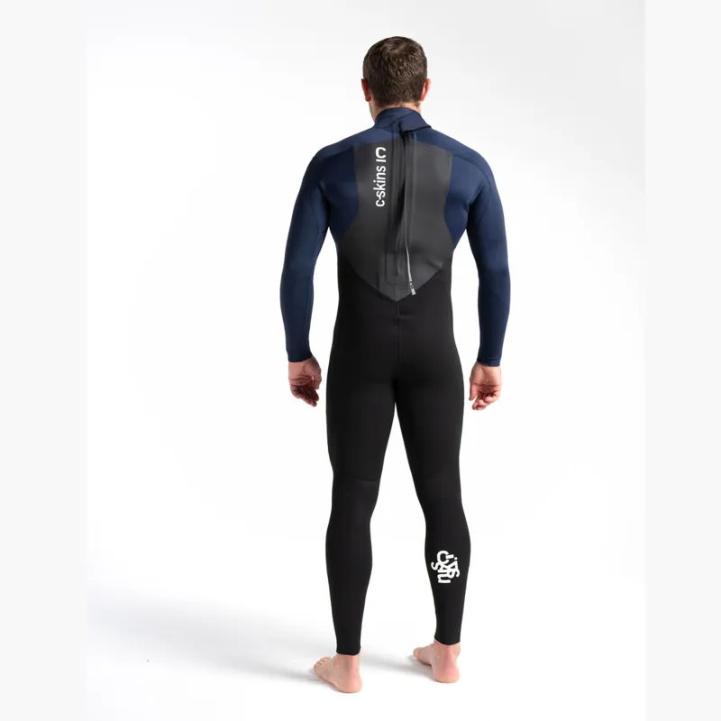 C-Skins Mens Legend 3/2 Wetsuit Black/Slate-2